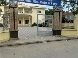 Bìa làng mỹ nội  phúc thịnh (bắc hồng cũ). đường trước đất oto 16 chỗ tránh. tiềm năng tăng giá