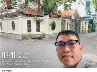 Bán nhà cạnh sân bay 4 x 17 m 3 pn hẻm 8 m chỉ 6 tỷ ngay metro số 2.