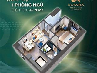 Còn sót lại 1 căn 1pn altara residence  full nt | giá 1tỷ450