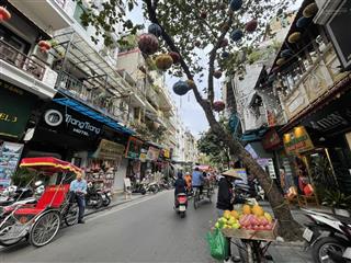 (hiếm) bán nhà mặt phố mã mây khu phố tây tạ hiện  hoàn kiếm, 136m2, mặt tiền rộng, 129 tỷ