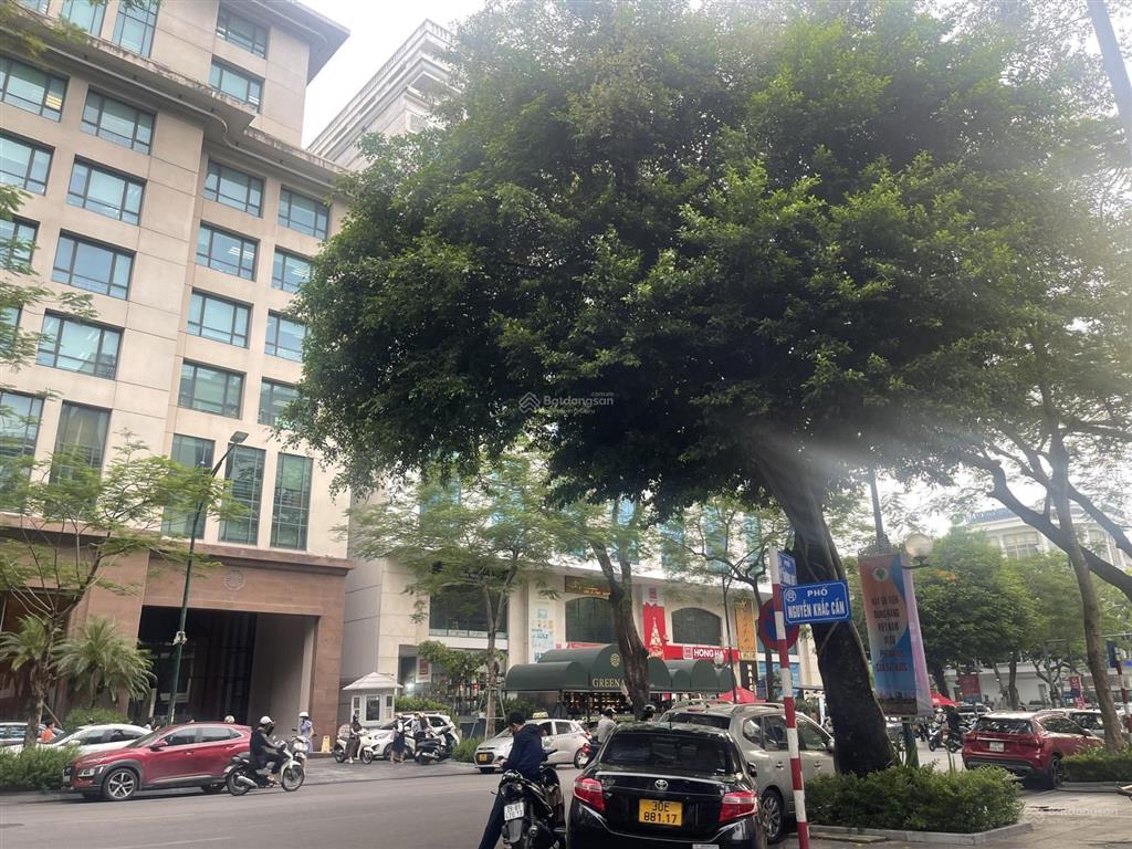 (hiếm) bán nhà kinh doanh mặt phố nguyễn khắc cần  trung tâm hoàn kiếm, 50m2 x 3 tầng, 40 tỷ