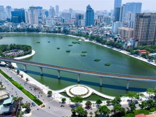Đặng tiến đông  mặt hồ hoàng cầu, kinh doanh, ô tô đỗ cửa, 90m*3t, cho thuê 40tr/tháng