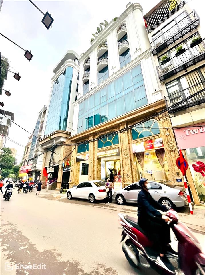 Dt 2.4 tỷ/năm! building tô vĩnh diện, lô góc mặt phố, vỉa hè, kinh doanh, 121m*9t thang máy