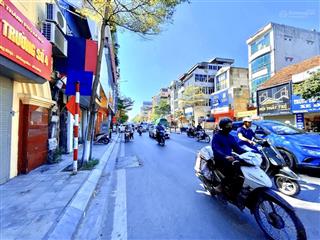 Mặt phố tôn đức thắng, vỉa hè, kinh doanh, dân xây, cho thuê 40tr/th, 78m*5t