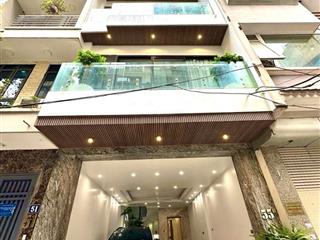 Dân xây láng hạ, gần phố, ngõ 5m, ô tô vào nhà, 6t thang máy, gara, 66m2