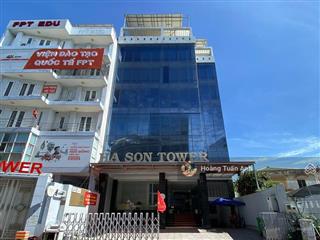 Bán tòa nhà vp hạng c, mt nguyễn văn đậu, bình thạnh (12x30m) h + 8 tầng, hđt 235tr, giá 75 tỷ tl