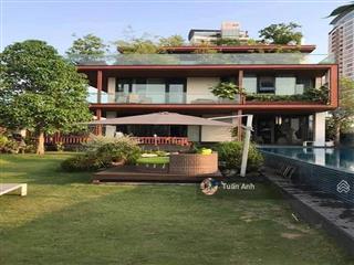 Bán biệt thự cao cấp nguyễn văn hưởngthảo điền dt 25x22m cn550m2 3tầng+hồ bơichỉ 95 tỷ