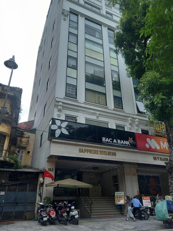Bán nhà mặt phố hàng cót. dt 200m2x7tầng thang máy mt 16m. dòng tiền 522,56 triệu/tháng. giá 160tỷ