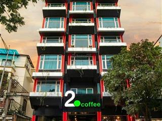 Bán tòa khách sạn lô góc mặt phố xuân thủy, cầu giấy 139m 8 tầng mt 10m 80 tỷ