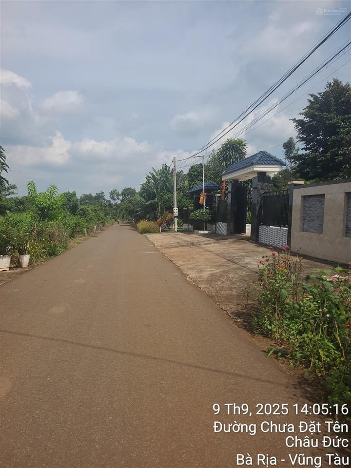 Cần bán sỉ hoặc lẻ 6 lô đất dt 500m2  1110m2 gần dự án lan anh 10. tại xã đá bạc châu đức brvt