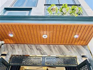 Bán nhà hẻm xe hơi thông phạm văn chiêu, p.15, 4 x 11, 3 tầng, 4pn giá 5.65 tỷ tl