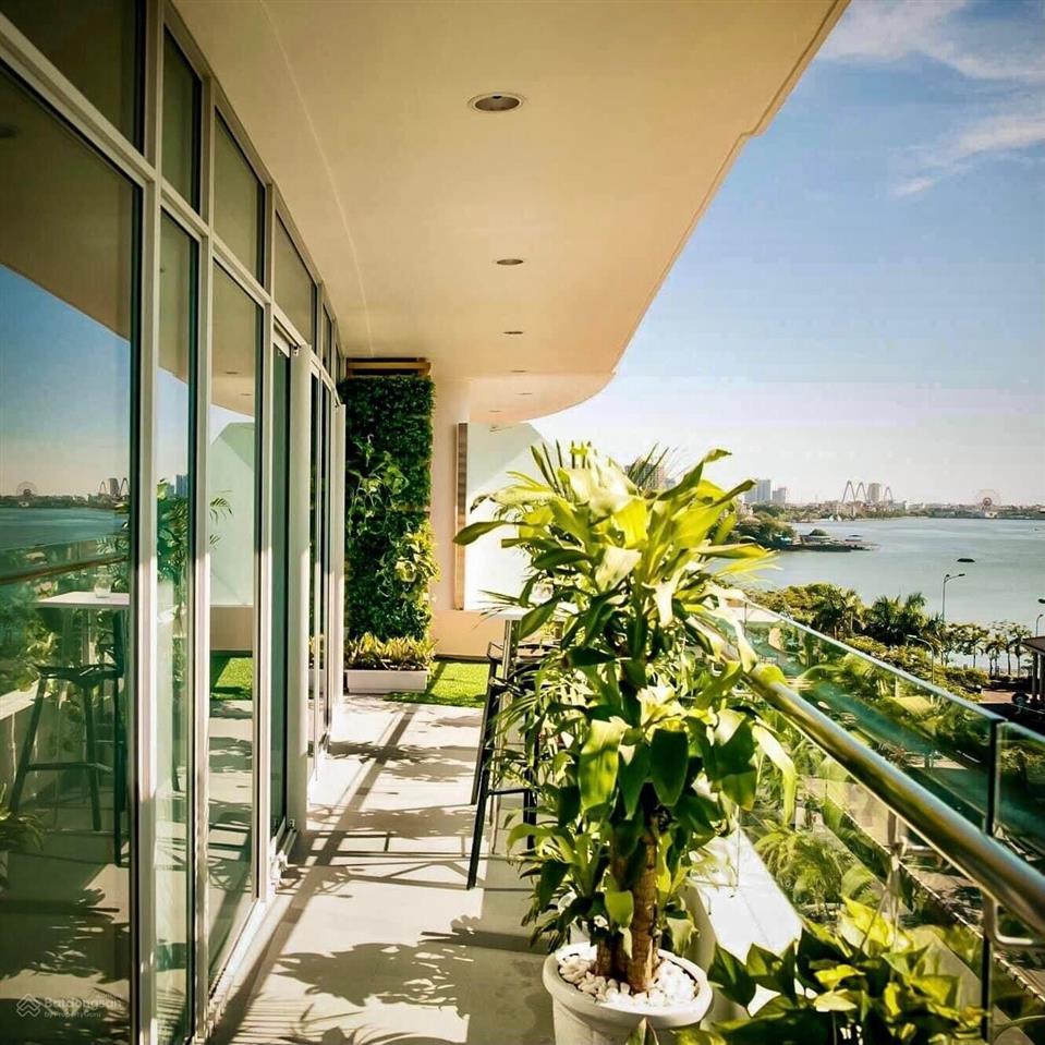 Cc watermark lạc long quân, căn góc view thẳng hồ tây, 123m2, 3 p. ngủ, tầng 12, full nt, 18.6 tỷ