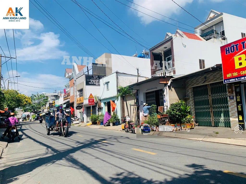 6,5 tỷ đất mặt tiền ngay tô ngọc vân  full thổ 74m2  cực phẩm không còn lô thứ 2