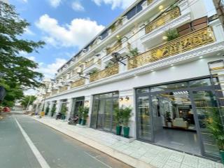 Bán nhà phố liền kề sổ riêng từng căn (80m2) xây 4 tầng full nội thất, gần quận 7 chỉ 2km