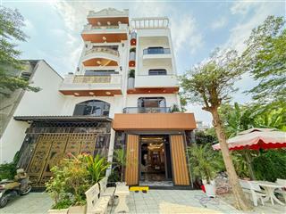 Bán nhà sổ riêng 5 tầng có thang máy full nội thất đường 13m hai mặt tiền trước sau gần quận 7