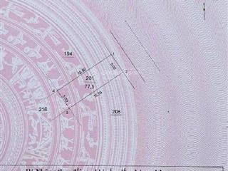 Bán đất đấu giá full thổ cư vạn phúc, hà đông  77.5m2, mt5m  khu xây 8tầng  oto tránh  kd tuyệt