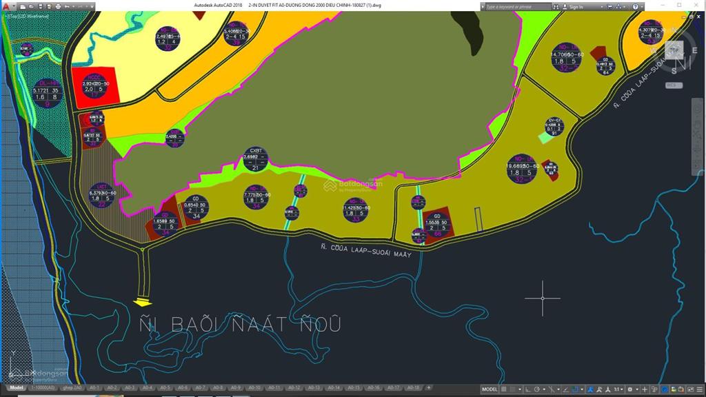 Bán lô đất 2000m2 mặt đường suối mây, có sẵn 400m2 thổ cư, đã xây dựng sẵn homestay, giá tốt