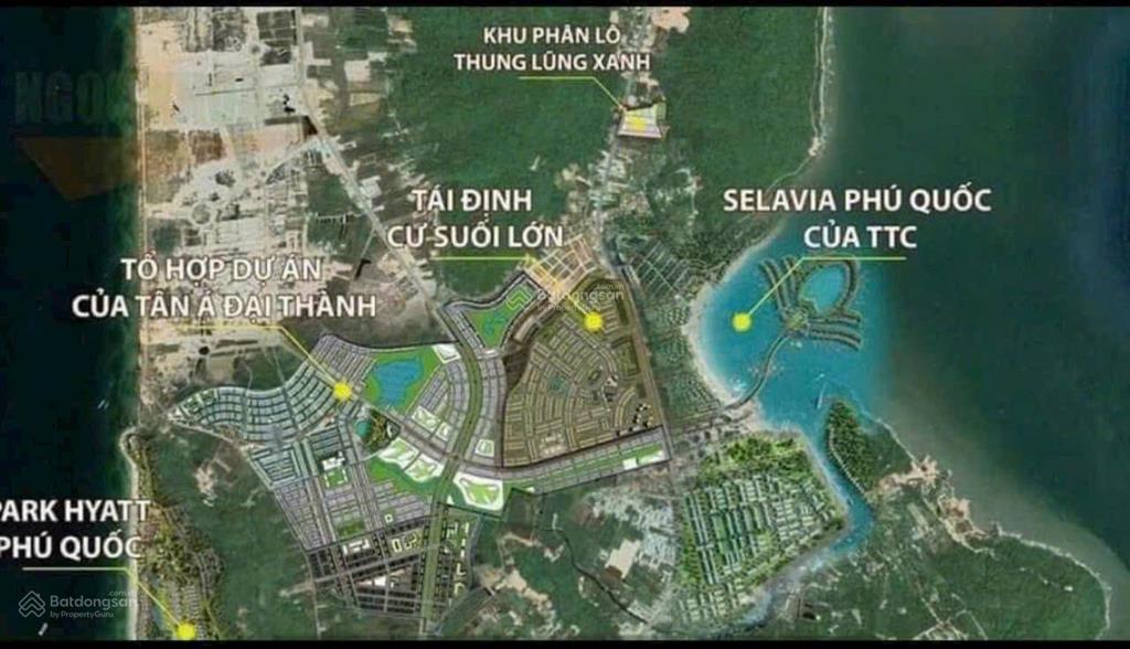 Bán lô 122m2 trục đường lưu thông tái định cư suối lớn, giá cực tốt chỉ 2,85 tỷ