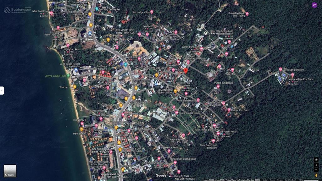 Bán lô 825m2 phố du lịch trần hưng đạo, kế bên resort. được ra mặt tiền đường quy hoạch rộng 20m