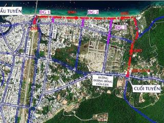 Bán lô biệt thự 519m2 dự án 67ha. kđt ngay trung tâm, ngay cạnh con đường ven biển bờ tây đang làm