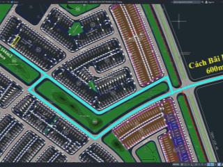 Bán lô diện tích lớn 144m2, tđc suối lớn. đối diện vườn hoa, gần biển, gần trung tâm apec, giá tốt