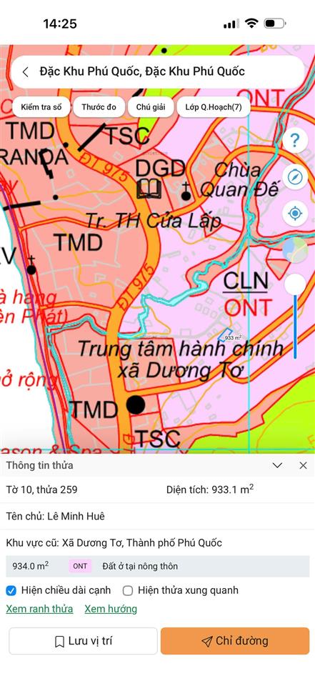 Bán lô 933m2 phố du lịch trần hưng đạo. cách biển 500m, kế bên resort, có sẵn thổ cư, cho thuê tốt