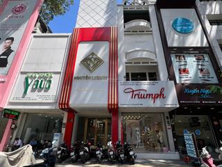 Nhà bán mt thương hiệu lý tự trọng, quận 1, 4.2x20m, trệt + 3 lầu  hđt 120 triệu, giá 43 tỷ