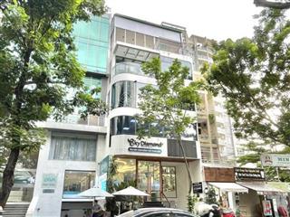 Nhà bán mt thương hiệu võ thị sáu, quận 1, 6x18m, hầm + 6 tầng  hđt 115 triệu, giá 40 tỷ