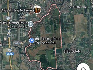 Bán 40m2 đất, thượng phúc  tả thanh oai  thanh trì. sổ phân lô vuông. giá 3 tỷ