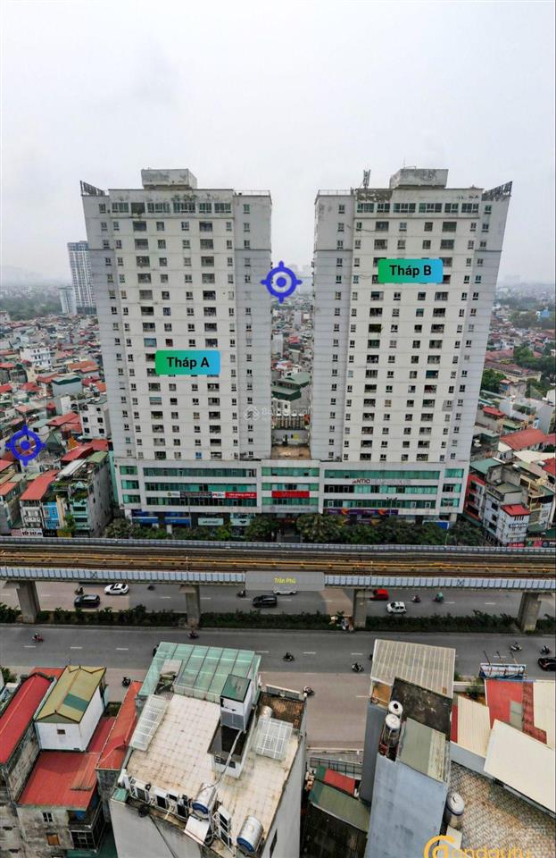 Bán căn chung cư 197 trần phú  hà đông. giá 5.x tỷ....