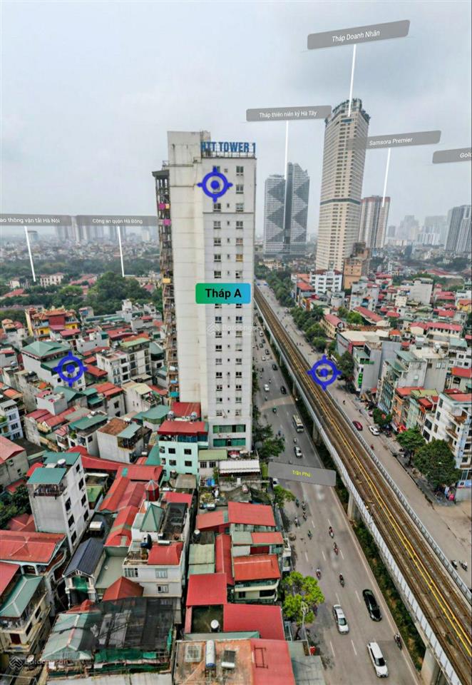 Bán căn chung cư 197 trần phú  hà đông. giá 5.x tỷ....