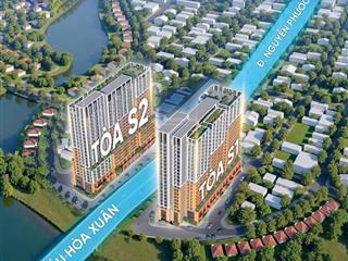 2.9 tỷ/căn  đặt booking nhận 1% chiết khấu cho căn hộ cao cấp spana tower hòa xuân