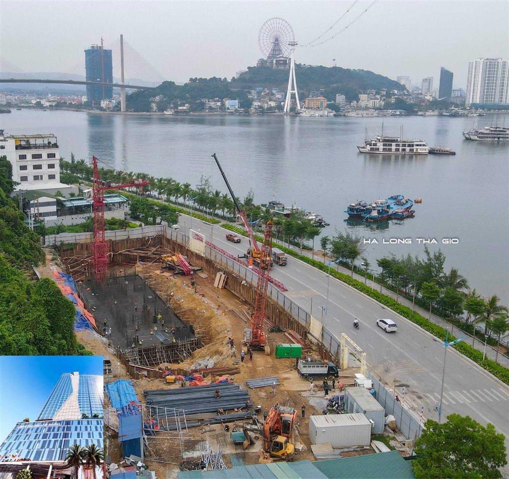 Bán gấp giá 20,5 tỷ nhà phố 7 tầng đường hạ long, bãi cháy, view biển và sunworld,  0914 043 ***