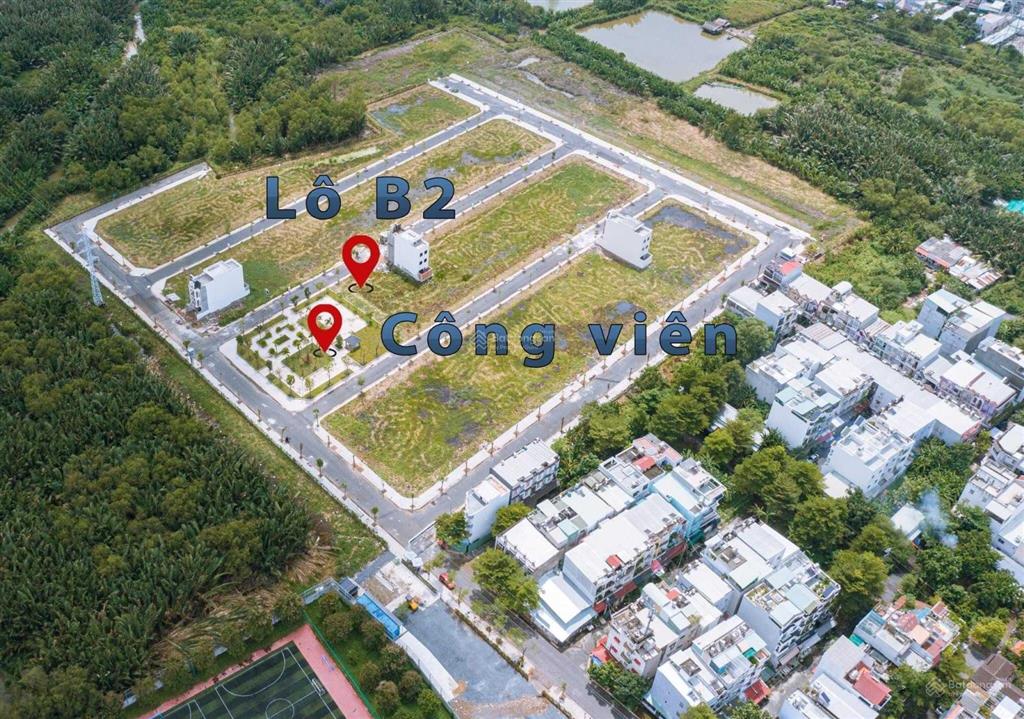 Bán đất 1181 lê văn lương, sài gòn south village 5x19m chỉ 75 tr/m2, sổ hồng, xây tự do không ngập