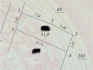 Ngõ thông  ô tô  20m ra hồ ô tô tránh  đầu tư ccmn dòng tiền. phú minh bắc từ liêm