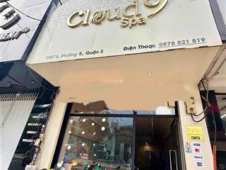 Cho thuê nhà mtđường cách mạng tháng 8 quận 3 diện tích 4x20m kết cấu trệt lửng 4 lầu giá 80tr