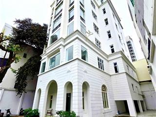 Cho thuê tòa nhà mt hoàng diệu, p.10 , q.phú nhuận, 20x30m, hầm trệt 6 lầu tm pccc, giá 300tr