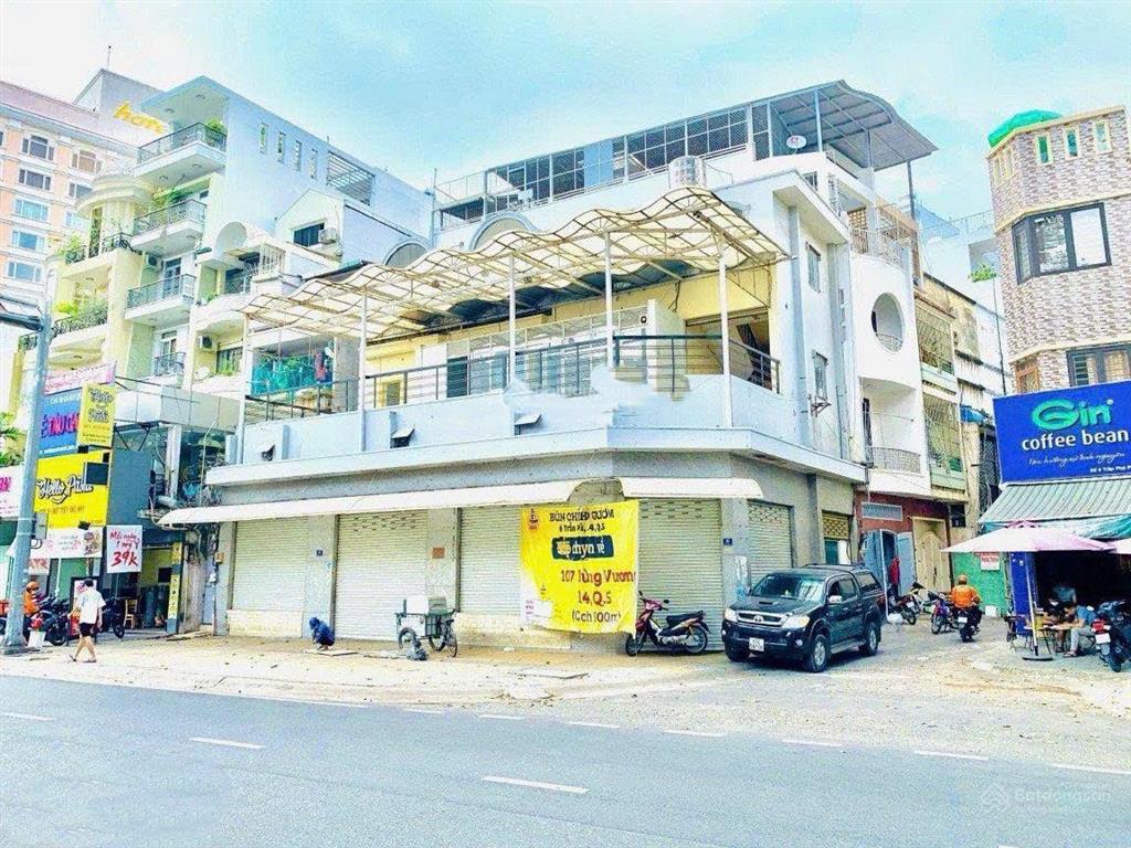 Cho thuê nhà mặt tiền đường trần phú, phường 4, quận 5 diện tích 150m2 trệt 3 lầu giá 120tr