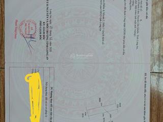 Bán lô đất nền thổ cư 101m2(4,622), khu dân cư hiện hữu, không dính quy hoạch.