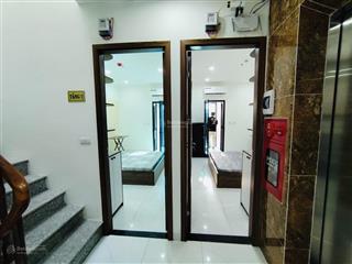Bán tòa chdv trần duy hưng, ngõ thông 3m, 65m x 6 tầng, 15 phòng, đủ pccc, doanh thu 75 triệu, pccc