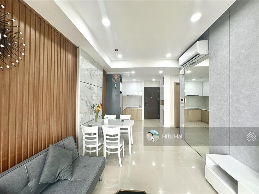 Cho thuê 2pn dt 69m2 giá chỉ 16 triệu tại botanica premier (novaland)  thiết kế có lô gia phơi đồ