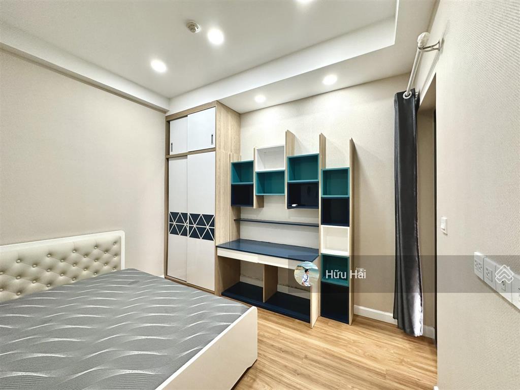 Cho thuê 2pn dt 69m2 giá chỉ 16 triệu tại botanica premier (novaland)  thiết kế có lô gia phơi đồ