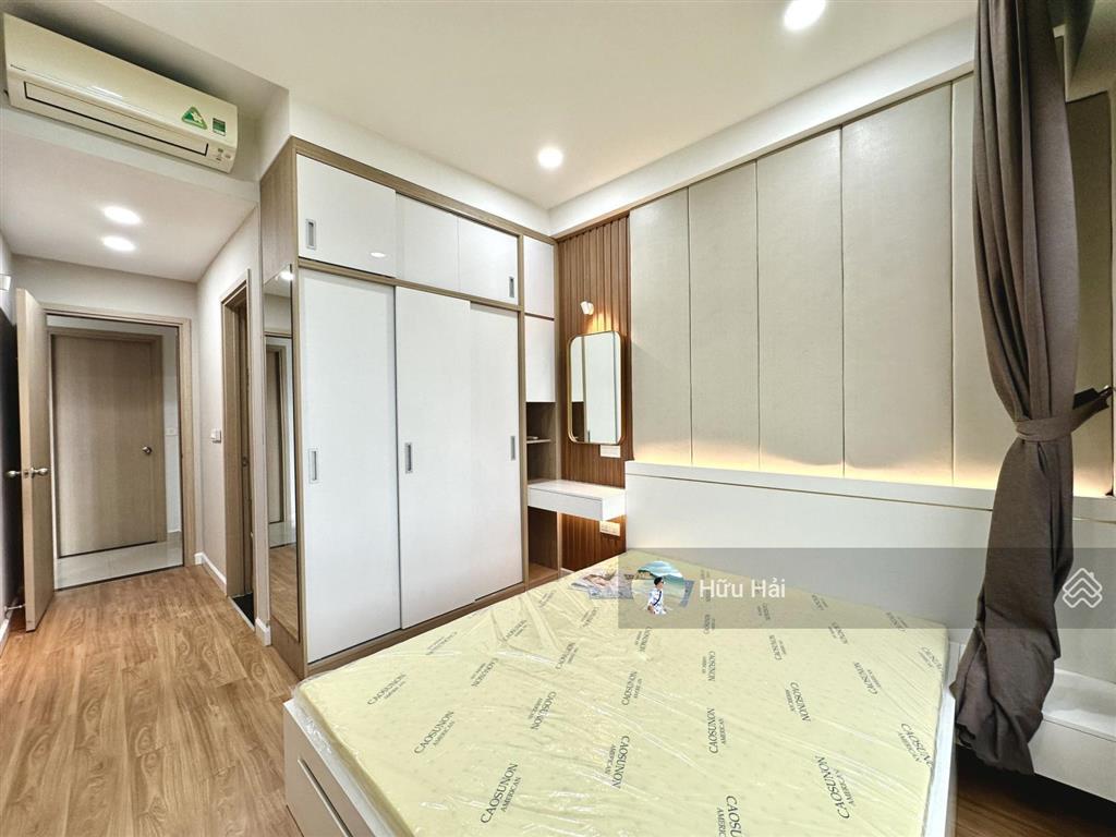 Cho thuê 2pn dt 69m2 giá chỉ 16 triệu tại botanica premier (novaland)  thiết kế có lô gia phơi đồ