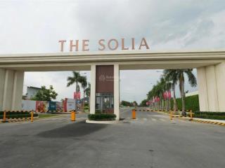 Đất nền 90m2 the solia sổ công chứng ngay. mặt tiền đường đt830 xã lương hoà. giá từ 21 triệu/m2
