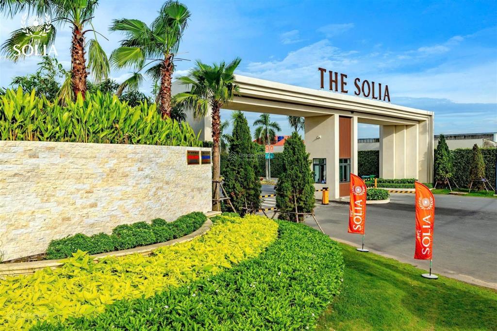 Đất nền the solia, mặt tiền đường vành đai 4, lương hòa, bến lức, long an, 2,1 tỷ, 6x15=90m2