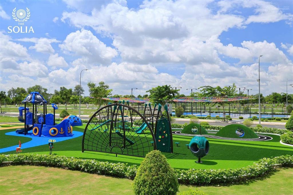Đất nền the solia, mặt tiền đường vành đai 4, lương hòa, bến lức, long an, 2,1 tỷ, 6x15=90m2