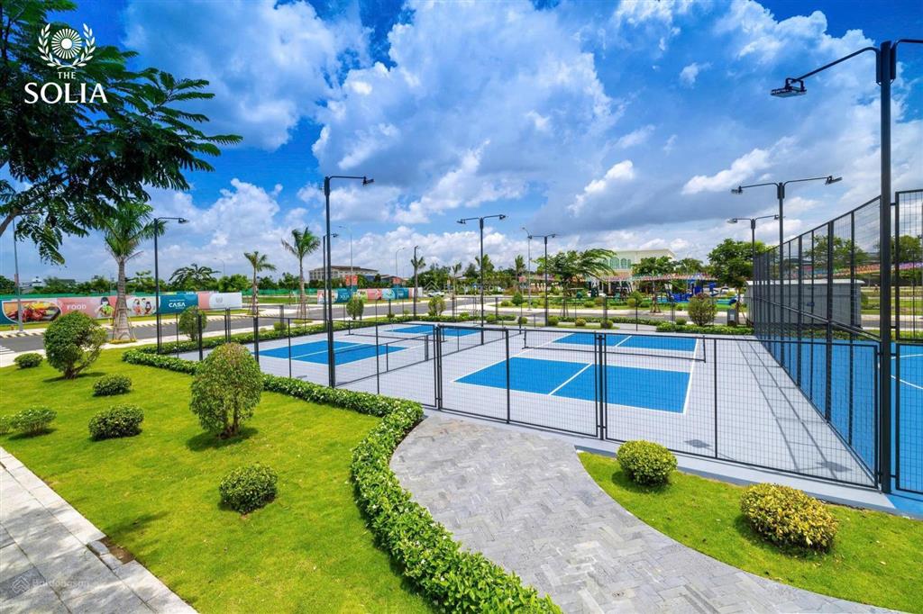 Đất nền the solia, mặt tiền đường vành đai 4, lương hòa, bến lức, long an, 2,1 tỷ, 6x15=90m2