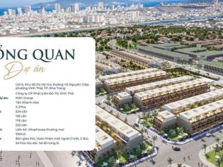Hơn 6 tỷ sở hữu shophouse mỹ gia 6 mozadiso giữa trung tâm nha tranggần dự án sun group .