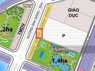 Bán căn liền kề đường 50m, tổng dt 80m2 nằm giữa 2 công viên siêu thoáng, nhà 3 tầng giá 12,5 tỷ