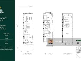 Chỉ 22tỷ sở hữu căn song lập 209m2 đất view thoáng ra biển, xd 4 tầng ký hd trực tiếp cđt